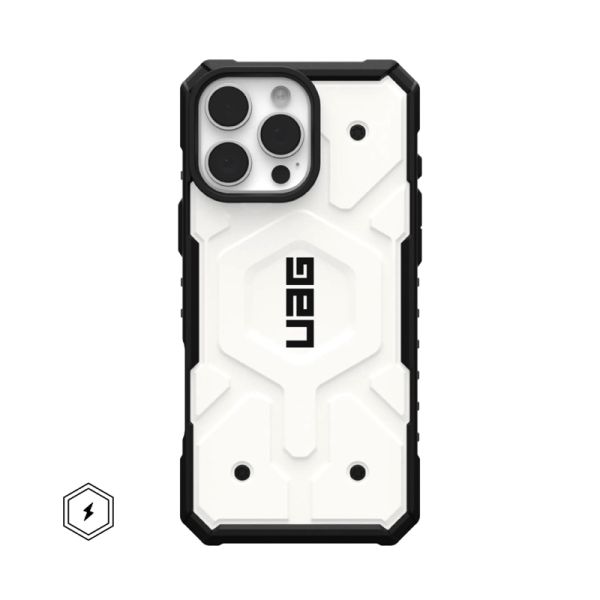 Чохол для смартфона UAG AAA Pathfinder Mag for Apple iPhone 15 Pro All White (UAPTMG15ProWhite)