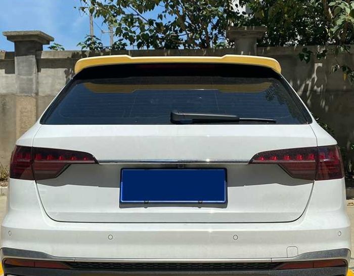 Спойлер на Audi A4 B9 универсал ABS-пластик