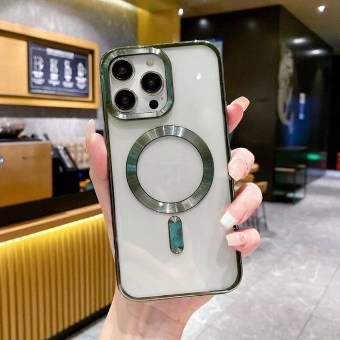 Чохол для смартфона Cosmic CD Magnetic for Apple iPhone 16 Pro Green (CDMAGiP16PGreen)