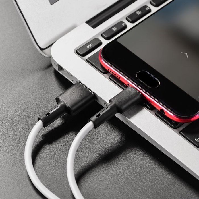 Кабель BOROFONE BX31 Soft silicone charging data cable for Micro White (6931474710383)