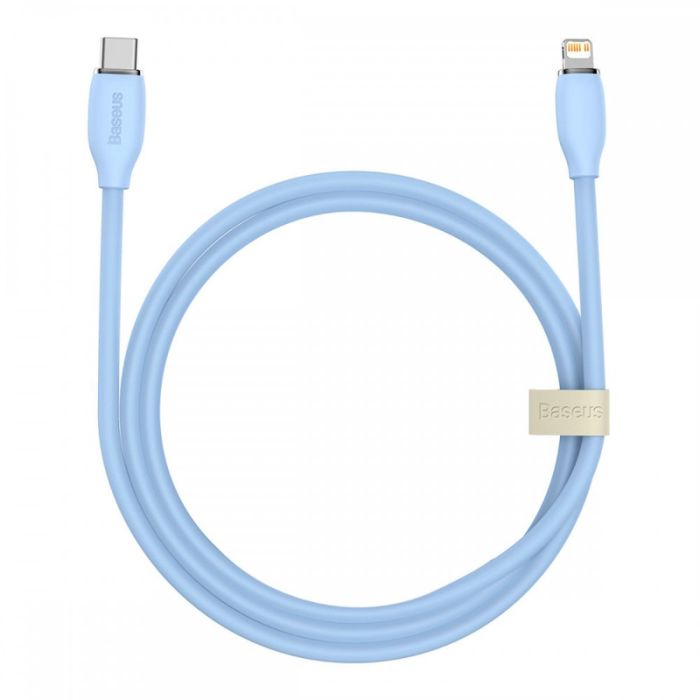 Кабель Baseus Jelly Liquid Silica Gel Fast Charging Data Cable Type-C to iP 20W 2m Blue (CAGD020103)