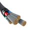 Кабель Baseus Unbreakable Series Fast Charging Data Cable USB to iP 2.4A 2m Cluster Black (P10355802111-01)