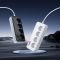 Мережевий подовжувач HOCO AC22 Sunlight 4-bit (PD30W/1C3A) desktop socket (EU/GER) White (6942007629799)