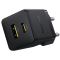 Мережевий зарядний пристрій Baseus Palm Fast Charger C+U 30W EU Cluster Black (P1011160A113-00)