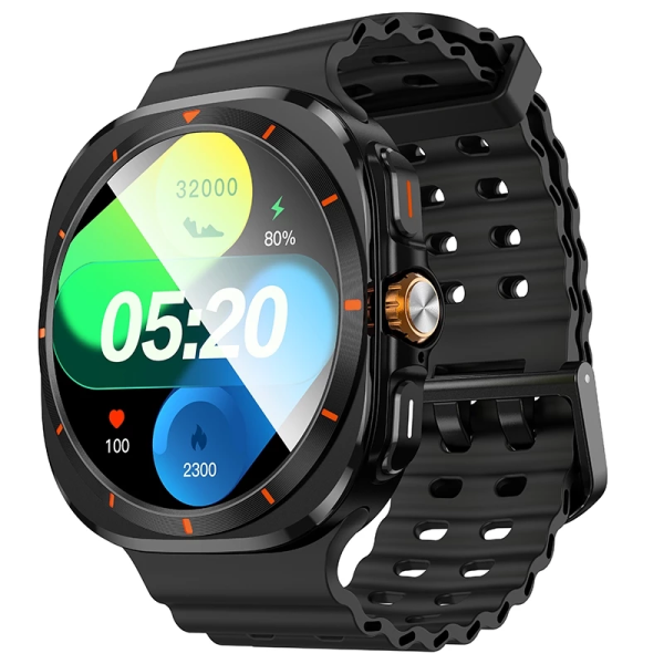 Смарт-годинник HOCO Y29 38mm. 220 mAh Smart sports watch (call version) Black (6942007648516)