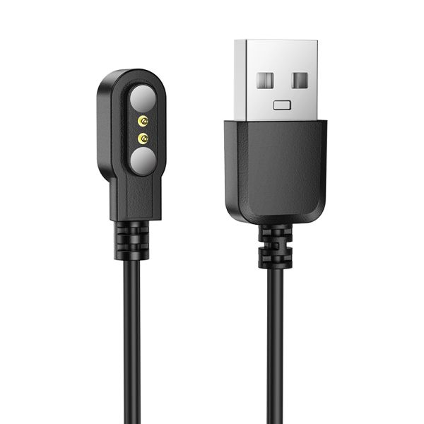 Зарядний пристрій для смарт-годинників Y26/Y27 Smart sports watch charging cable Black (6942007645454)