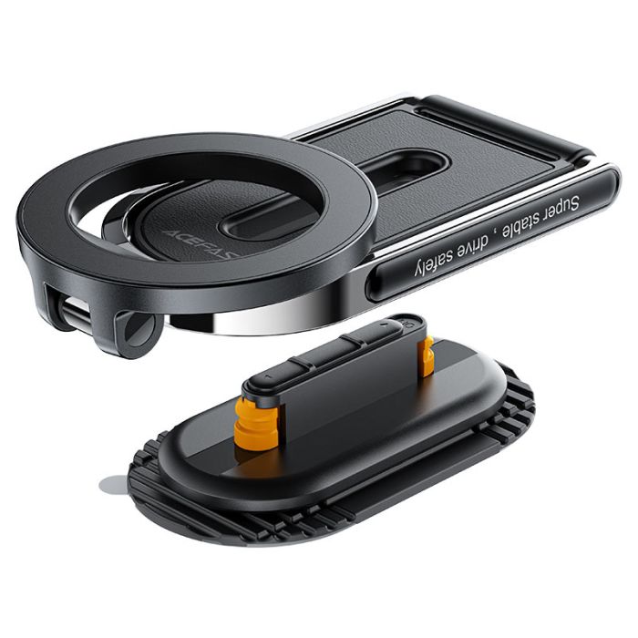 Автотримач для телефона ACEFAST D54 magnetic car holder for dashboard Black (6974316284321)