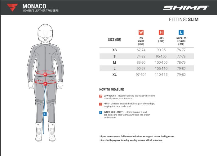 Мотоштани Shima Monaco 2.0 Black S