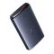 Мережевий зарядний пристрій з  кабелем Baseus GaN5 Pro Ultra-Slim Fast Charger C+U 65W Gray((With Mini White Cable C to C 100W(20V/5A) 1m Black) (CCGP150113)