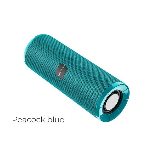 Портативна колонка BOROFONE BR1 Beyond sportive wireless speaker Peacock Blue (6931474711519)
