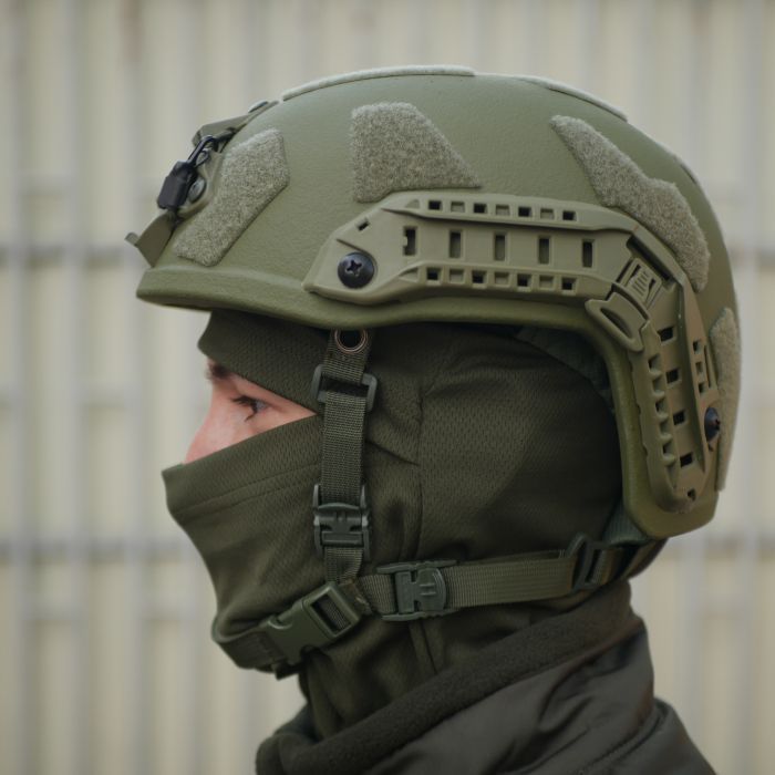 Баллистический шлем Олива (M) FAST PE GEN III AGGRESSIVE