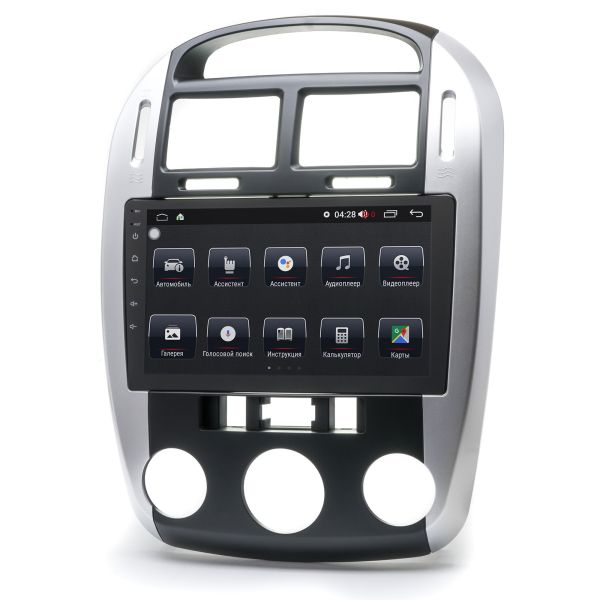 Штатна магнітола Prime-X 22-146/9B, 4+32, 4G. KIA Cerato (TD) 2009-2012 (з клімат контролем)