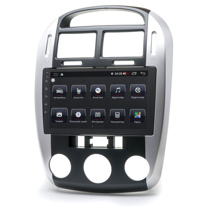 Штатна магнітола Prime-X 22-146/9B, 4+32, 4G. KIA Cerato (TD) 2009-2012 (з клімат контролем)