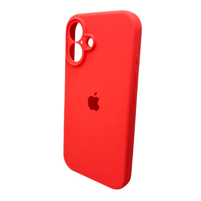 Чохол для смартфона Silicone Full Case AA Camera Protect for Apple iPhone 16 18,Peach (FullAAi16-18)