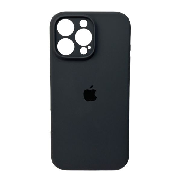 Чохол для смартфона Silicone Full Case AA Camera Protect for Apple iPhone 16 Pro 12,Dark Grey (FullAAi16P-12)