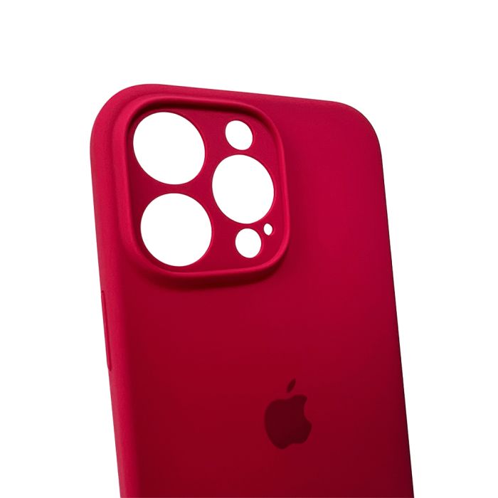 Чохол для смартфона Silicone Full Case AA Camera Protect for Apple iPhone 16 Pro 35,Maroon (FullAAi16P-35)