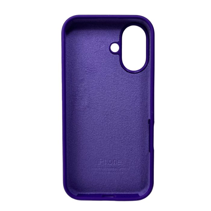 Чохол для смартфона Silicone Full Case AA Open Cam for Apple iPhone 16 22,Dark Purple (FullOpeAAi16-22)