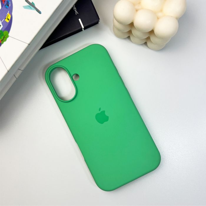 Чохол для смартфона Silicone Full Case AA Open Cam for Apple iPhone 16 30,Spearmint (FullOpeAAi16-30)