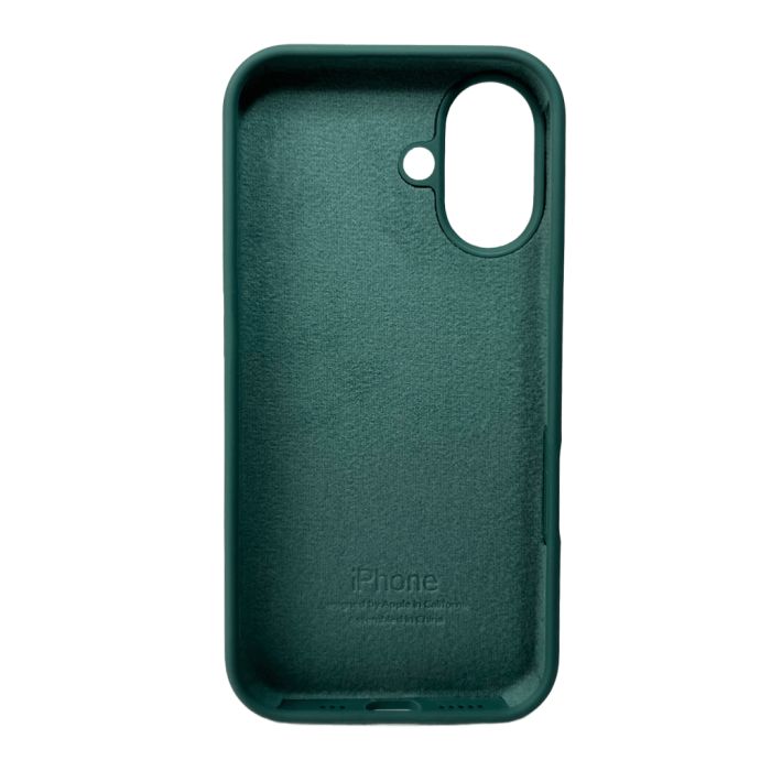 Чохол для смартфона Silicone Full Case AA Open Cam for Apple iPhone 16 46,Pine Green (FullOpeAAi16-46)