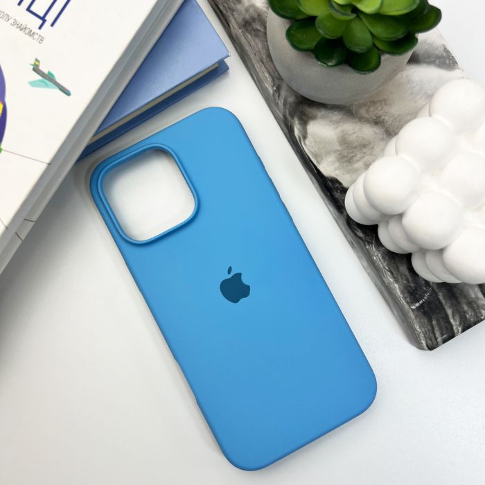 Чохол для смартфона Silicone Full Case AA Open Cam for Apple iPhone 16 Pro 49,Cornflower (FullOpeAAi16P-49)