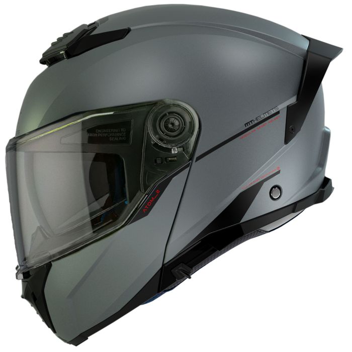 Мотошолом MT ATOM 2 SV Solid A2 Matt Titan XS