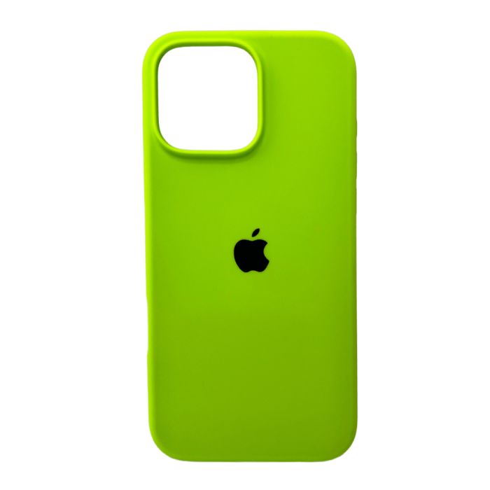 Чохол для смартфона Silicone Full Case AA Open Cam for Apple iPhone 16 Pro Max 24,Shiny Green (FullOpeAAi16PM-24)