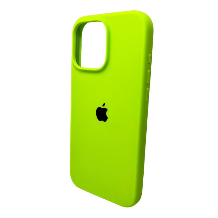 Чохол для смартфона Silicone Full Case AA Open Cam for Apple iPhone 16 Pro Max 24,Shiny Green (FullOpeAAi16PM-24)