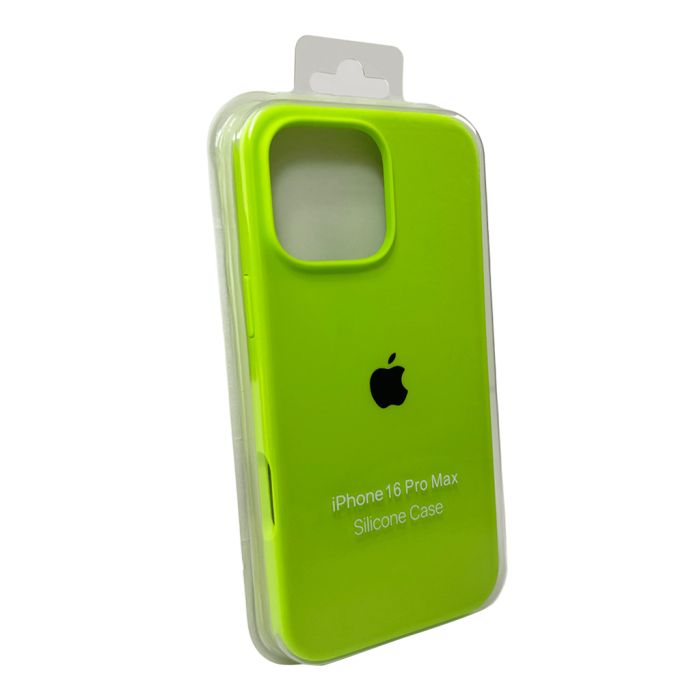 Чохол для смартфона Silicone Full Case AA Open Cam for Apple iPhone 16 Pro Max 24,Shiny Green (FullOpeAAi16PM-24)