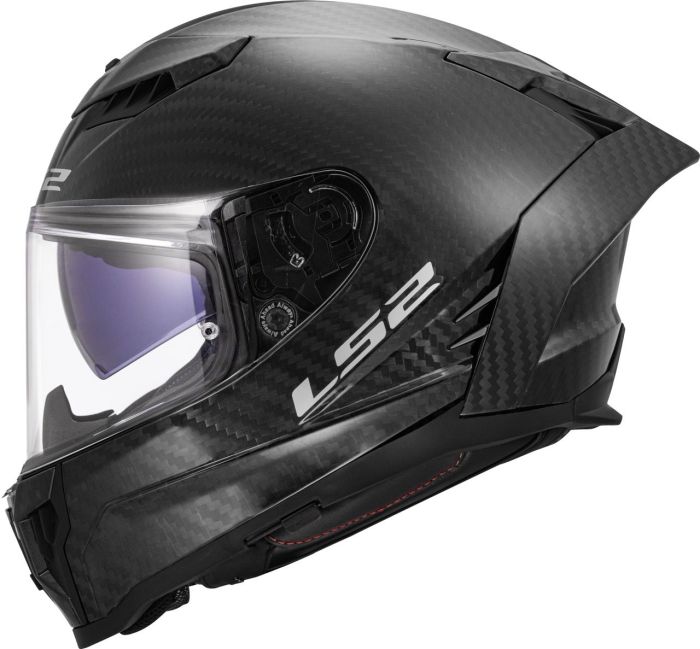 Мотошолом LS2 FF807 DRAGON Matt Carbon XS