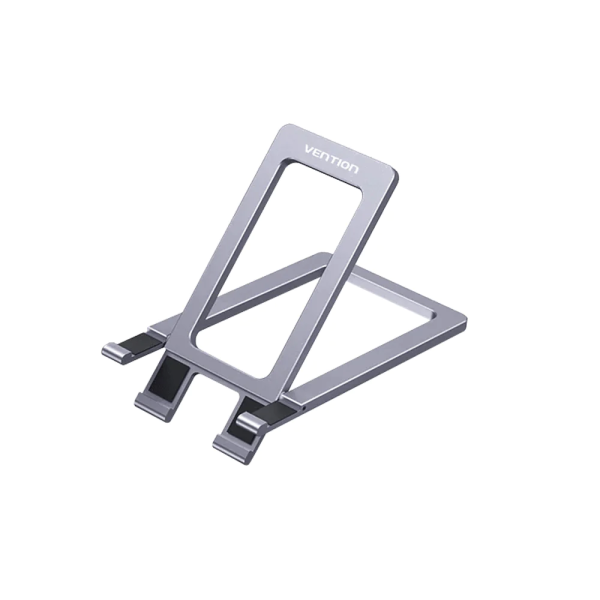 Тримач для телефона Vention Portable Cell Phone Stand Holder for Desk Aluminum Alloy Type Gray (KCZH0) (KCZH0)