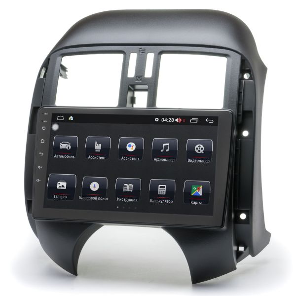 Штатна магнітола Prime-X 22-178/9M 2K, 4+64, 4G. NISSAN Almera/Sunny 2011-2014