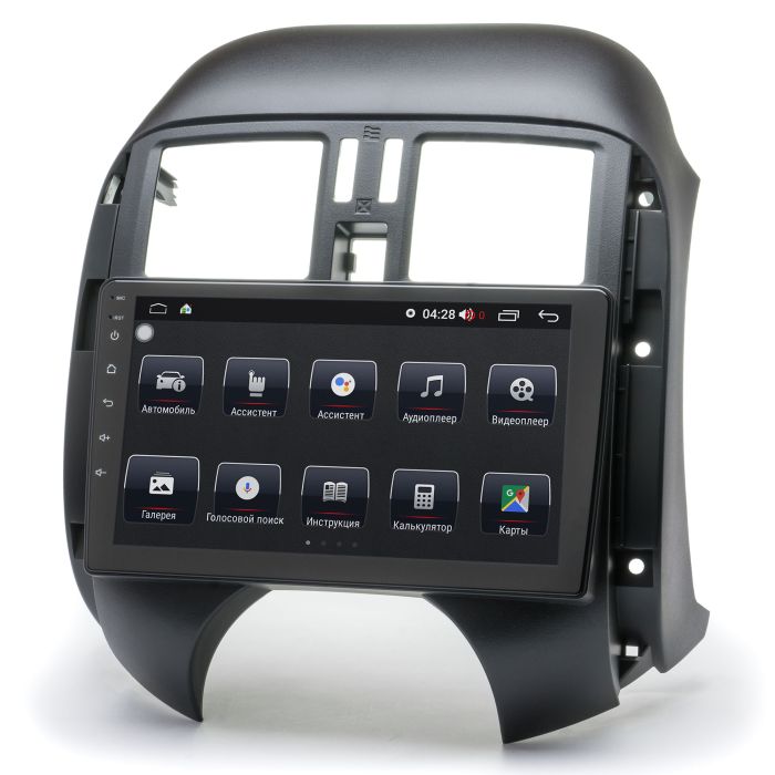 Штатна магнітола Prime-X 22-178/9M 2K, 4+64, 4G. NISSAN Almera/Sunny 2011-2014