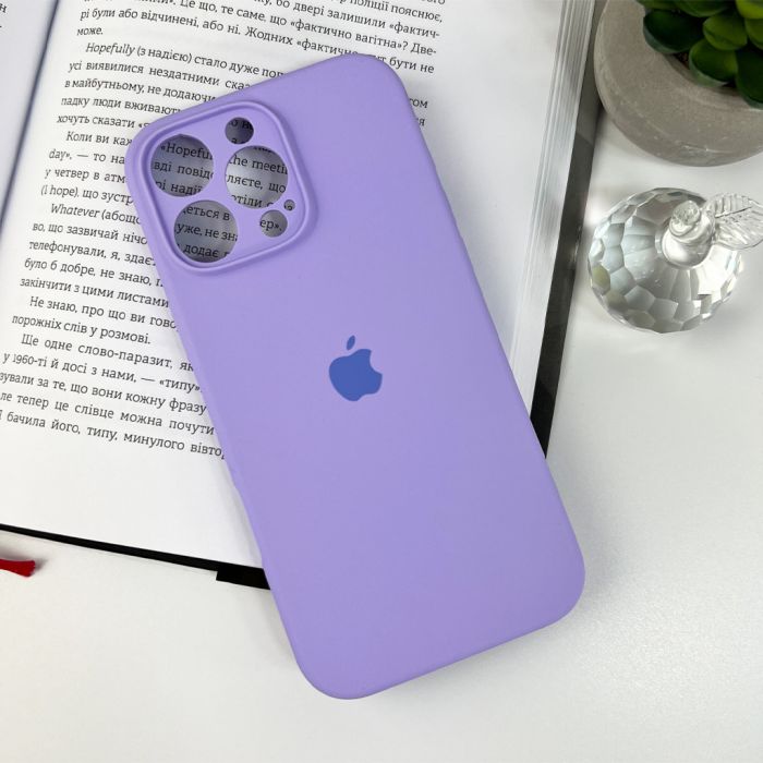 Чохол для смартфона Silicone Full Case AA Camera Protect for Apple iPhone 16 Pro Max 26,Elegant Purple (FullAAi16PM-26)