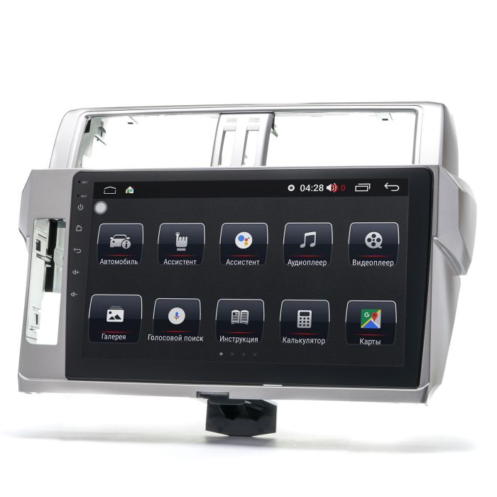 Штатна магнітола Prime-X 22-475/10M 2K, 4+64, 4G. TOYOTA Land Cruiser Prado (150) 2013-2017