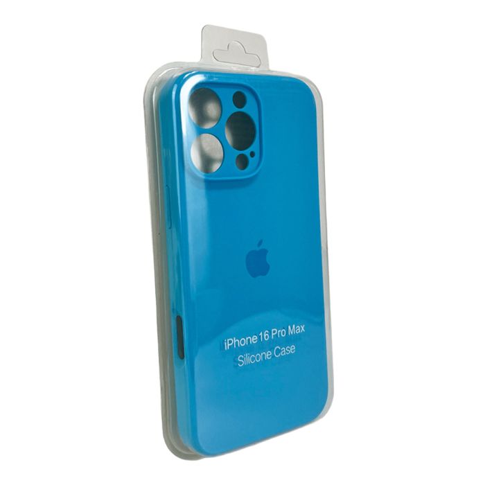 Чохол для смартфона Silicone Full Case AA Camera Protect for Apple iPhone 16 Pro Max 44,Light Blue (FullAAi16PM-44)