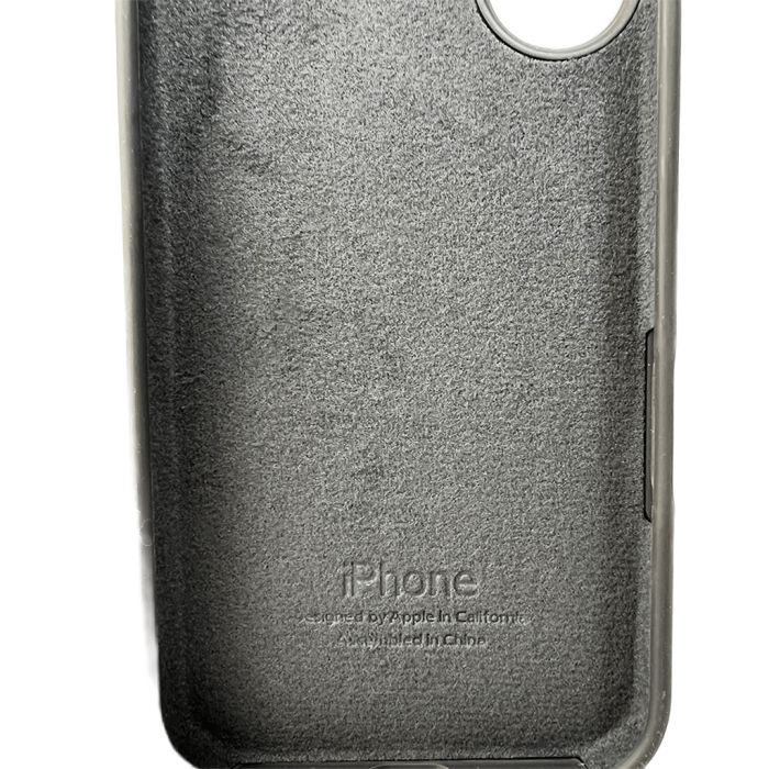 Чохол для смартфона Silicone Full Case AA Open Cam for Apple iPhone 16 12,Dark Grey (FullOpenAAi16-12)