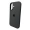 Чохол для смартфона Silicone Full Case AA Open Cam for Apple iPhone 16 12,Dark Grey (FullOpenAAi16-12)