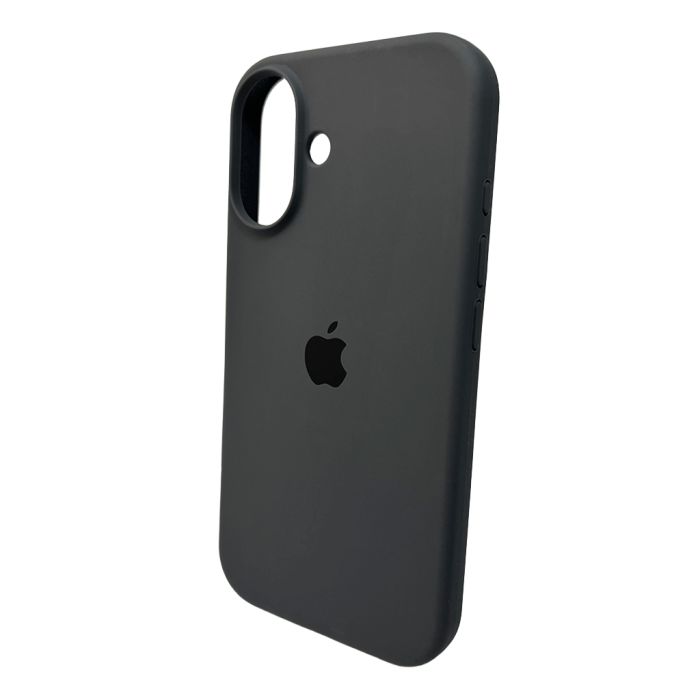 Чохол для смартфона Silicone Full Case AA Open Cam for Apple iPhone 16 12,Dark Grey (FullOpenAAi16-12)