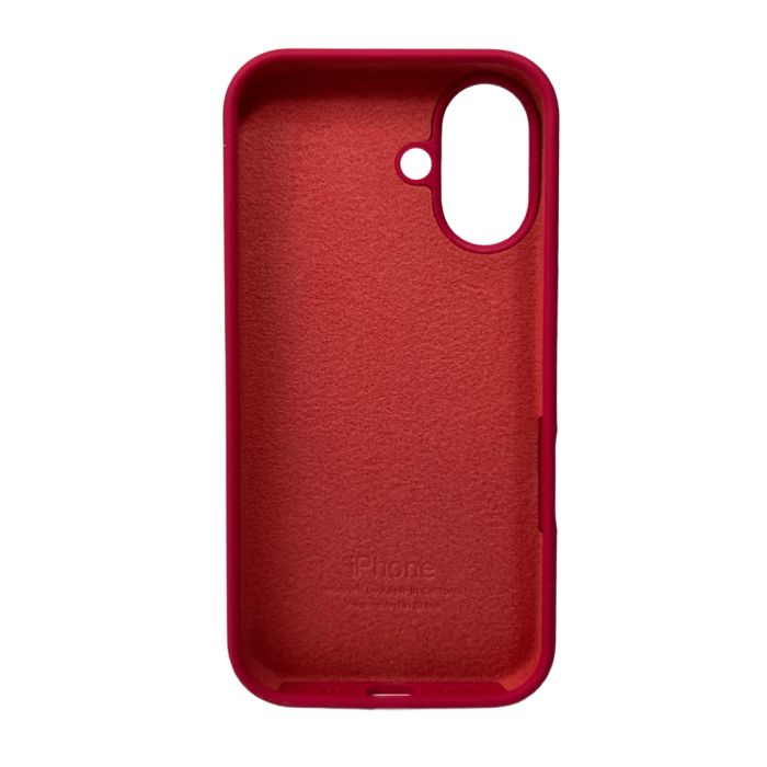 Чохол для смартфона Silicone Full Case AA Open Cam for Apple iPhone 16 35,Maroon (FullOpeAAi16-35)