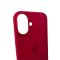 Чохол для смартфона Silicone Full Case AA Open Cam for Apple iPhone 16 35,Maroon (FullOpeAAi16-35)