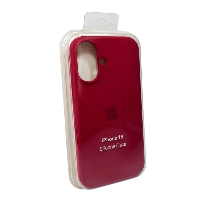 Чохол для смартфона Silicone Full Case AA Open Cam for Apple iPhone 16 35,Maroon (FullOpeAAi16-35)