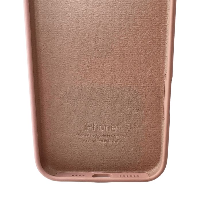 Чохол для смартфона Silicone Full Case AA Open Cam for Apple iPhone 16 Pro 15,Pink Sand (FullOpenAAi16P-15)