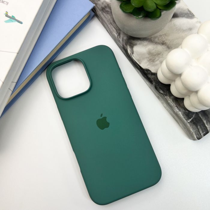 Чохол для смартфона Silicone Full Case AA Open Cam for Apple iPhone 16 Pro 46,Pine Green (FullOpeAAi16P-46)