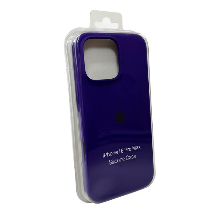 Чохол для смартфона Silicone Full Case AA Open Cam for Apple iPhone 16 Pro Max 22,Dark Purple (FullOpeAAi16PM-22)