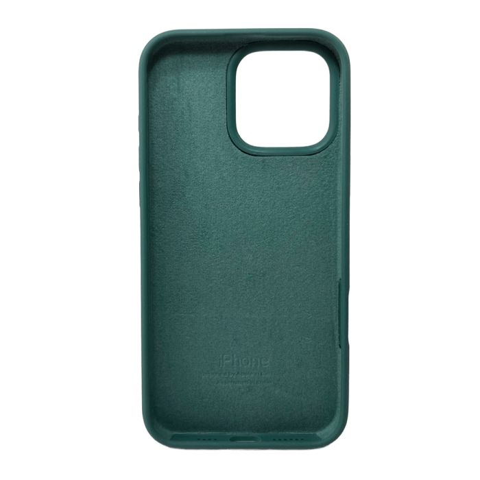 Чохол для смартфона Silicone Full Case AA Open Cam for Apple iPhone 16 Pro Max 46,Pine Green (FullOpeAAi16PM-46)