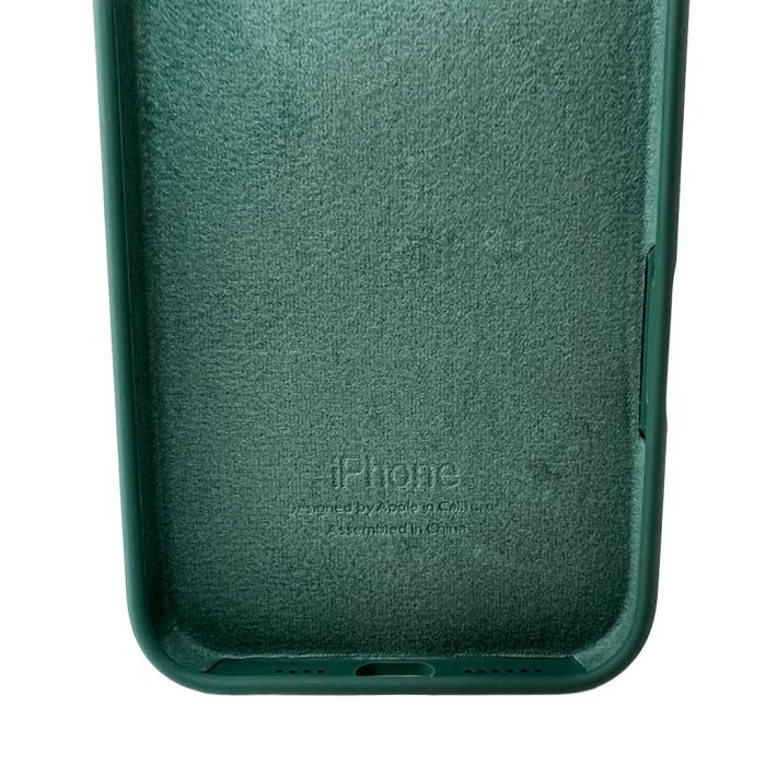 Чохол для смартфона Silicone Full Case AA Open Cam for Apple iPhone 16 Pro Max 46,Pine Green (FullOpeAAi16PM-46)
