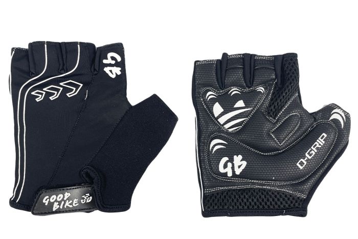 Велорукавиці короткий палець розмір XL чорні "D-GRIP" (94507Black-IS)