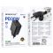 Мережевий зарядний пристрій BOROFONE BA97A Ilustre single-port PD30W charger with digital display (EU) Black (6941991120480)