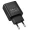 Мережевий зарядний пристрій BOROFONE BA97A Ilustre single-port PD30W charger with digital display (EU) Black (6941991120480)