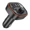 АЗП з FM-модулятором BOROFONE BC59 Heroic car BT FM transmitter Black (6941991117312)